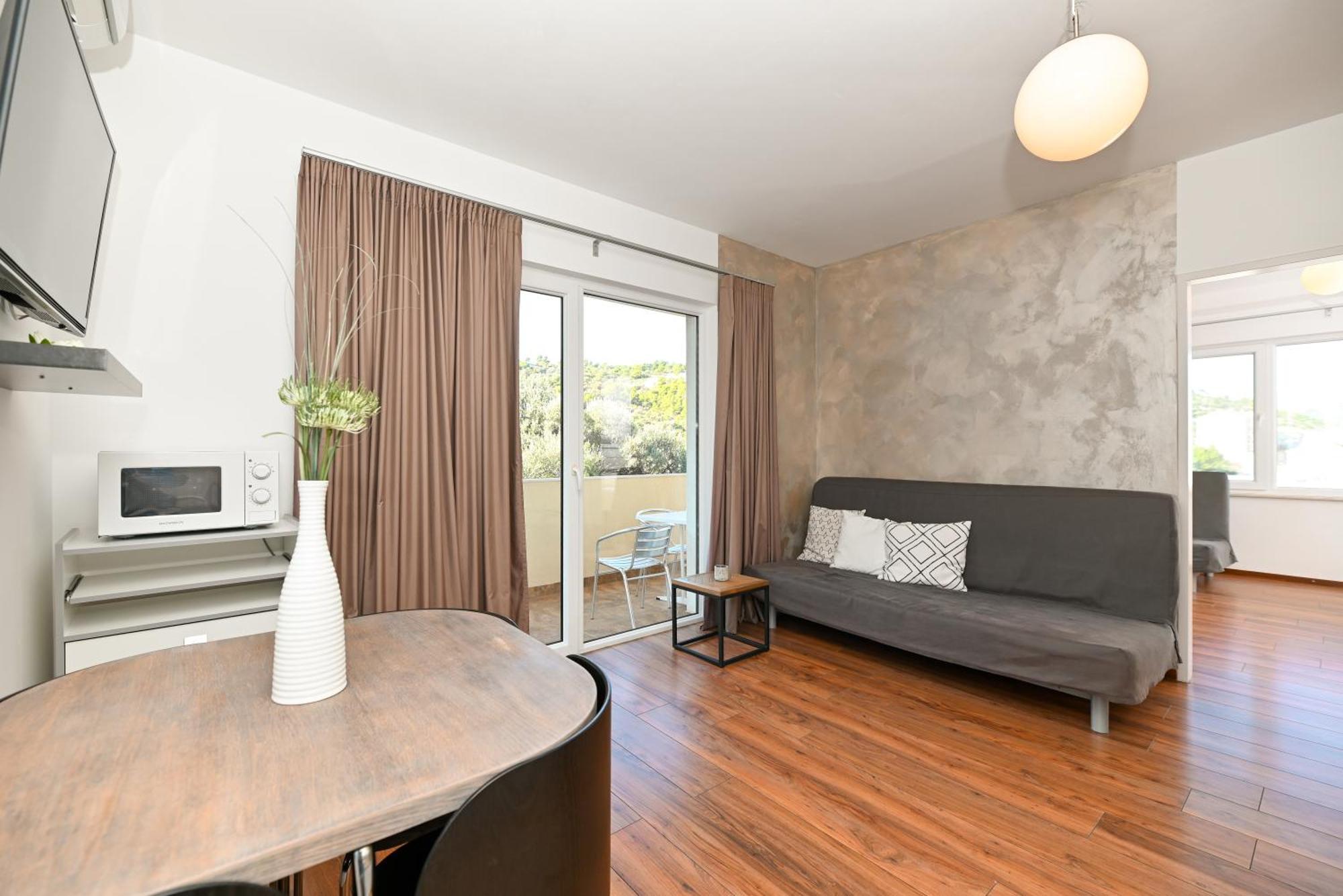Apartments Bluesky Trogir Bagian luar foto
