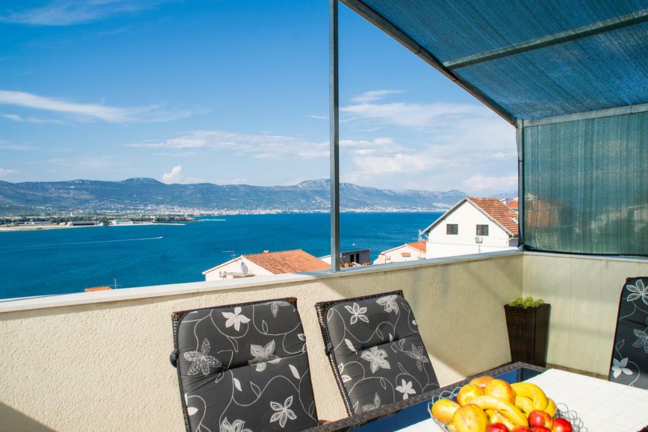 Apartments Bluesky Trogir Bagian luar foto